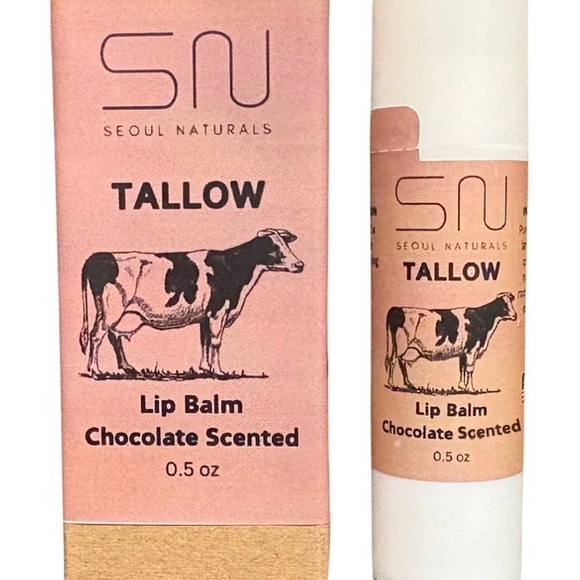 Seoul Naturals Other - BIG Tallow Lip Balm - Chocolate Scented